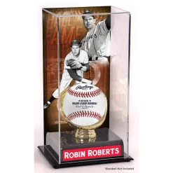 Philadelphia Phillies Robin Roberts Fanatics Authentic Hall Of Fame Sublimated Display Case With Image