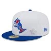 Men's Toronto Blue Jays New Era White/Royal State 59FIFTY Fitted Hat