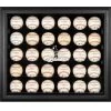 St. Louis Cardinals Fanatics Authentic Logo Black Framed 30-Ball Display Case