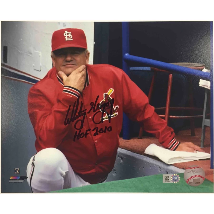 St. Louis Cardinals Whitey Herzog Autographed Photo