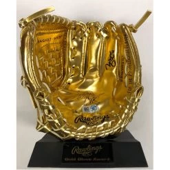 St. Louis Cardinals Yadier Molina Autographed Mini Gold Glove