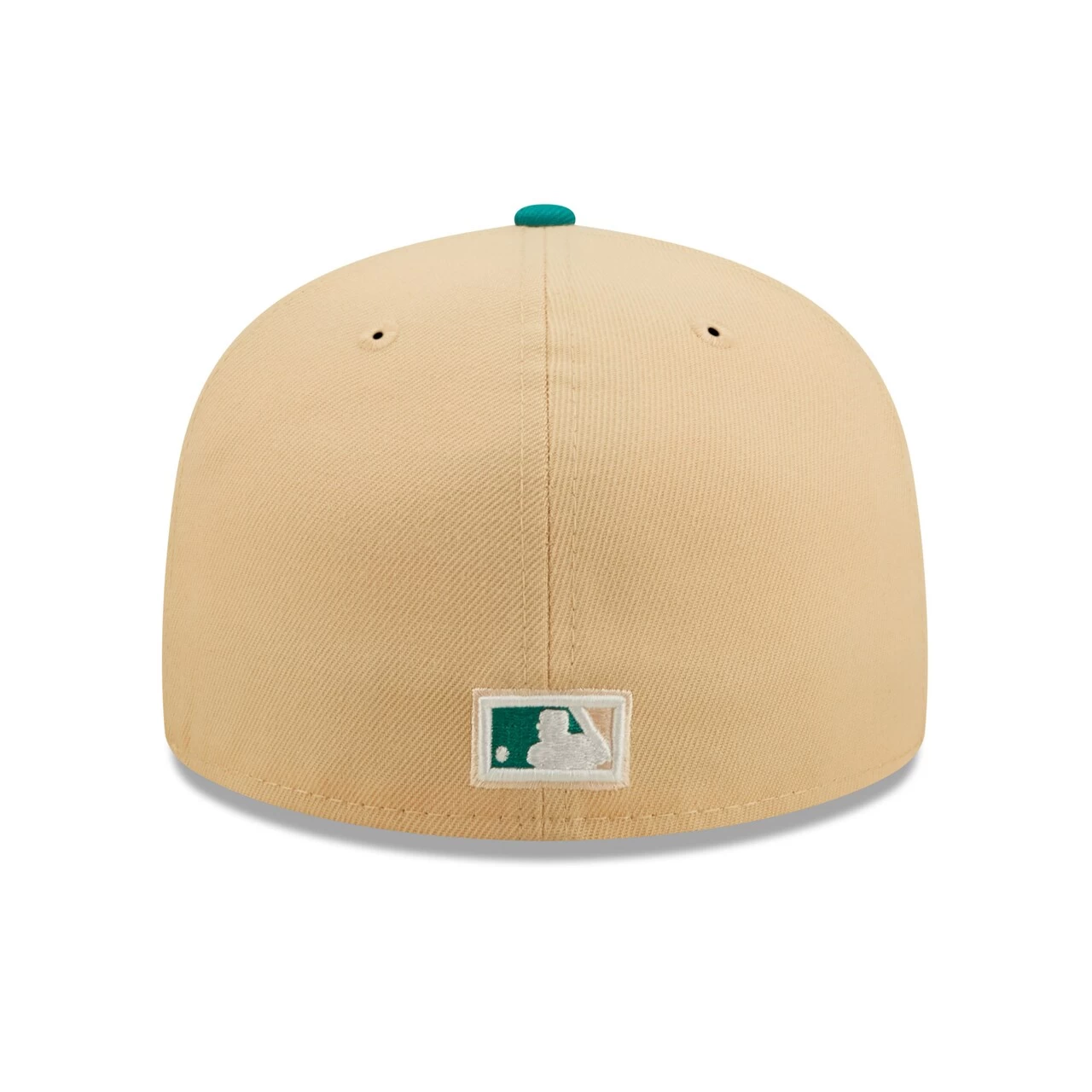 Men's Los Angeles Angels New Era Natural/Teal Mango Forest 59FIFTY Fitted Hat - Image 4