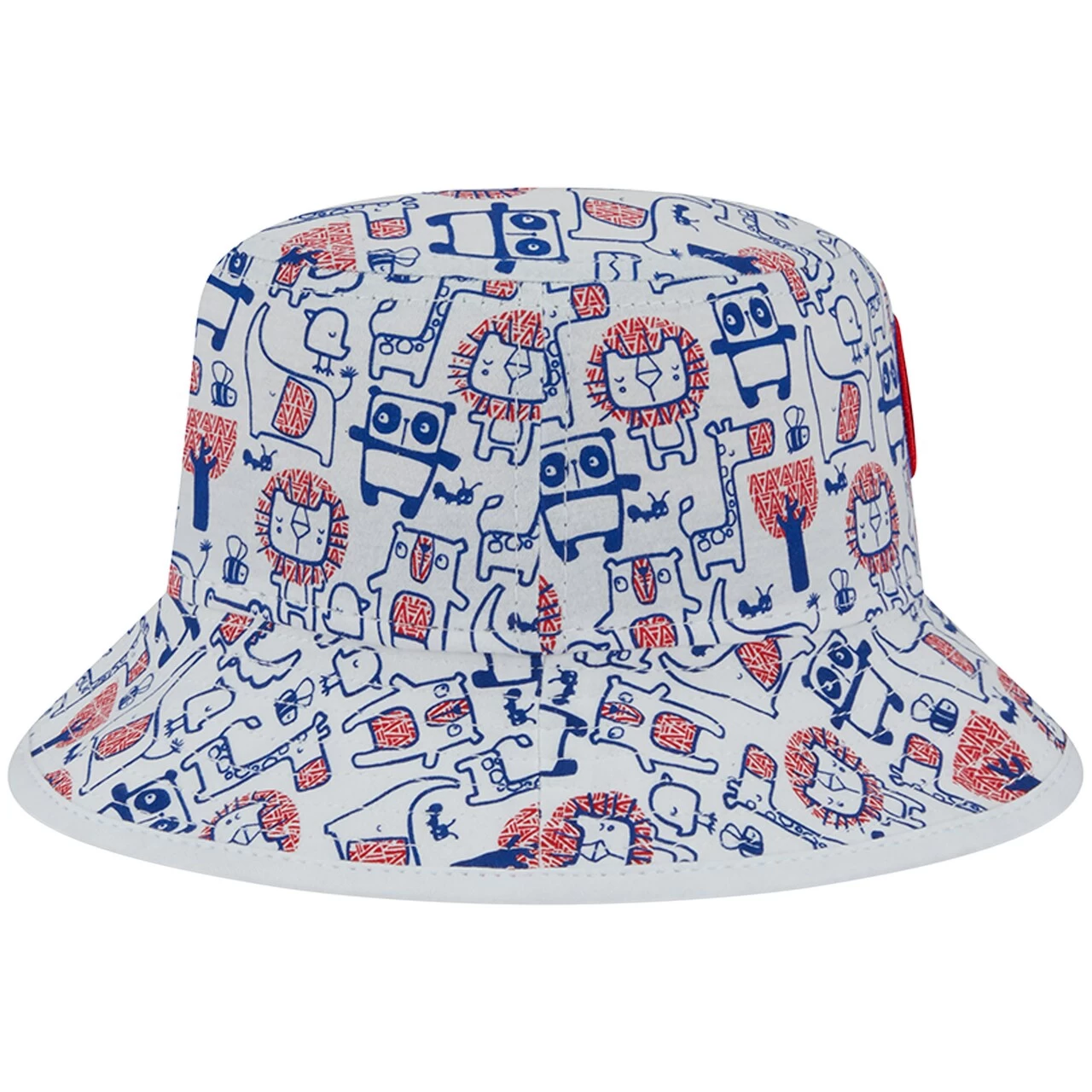 Toddler Chicago Cubs New Era Zoo Bucket Hat - Image 2