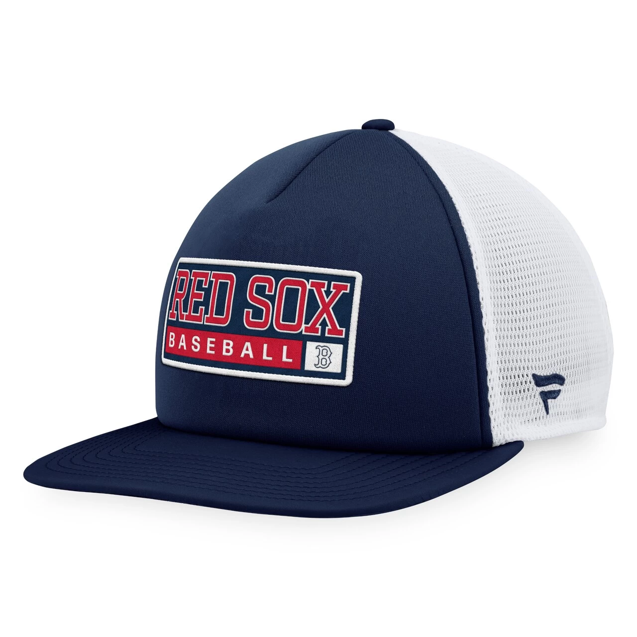 Men's Boston Red Sox Majestic Navy/White Foam Trucker Snapback Hat
