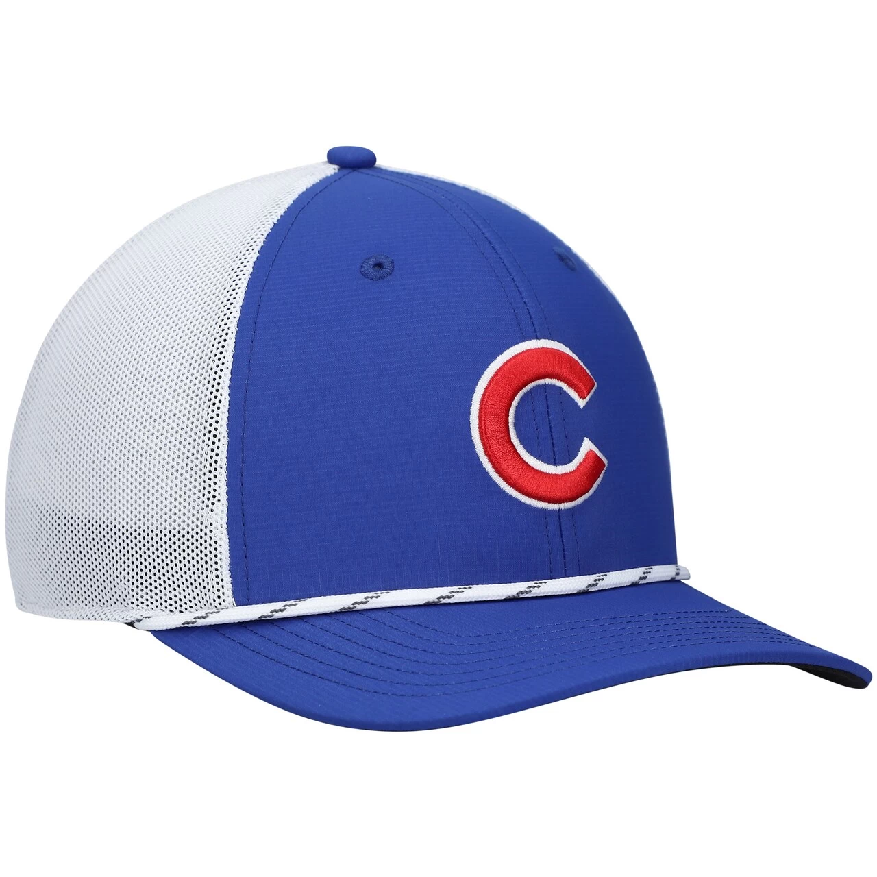 Men's Chicago Cubs '47 Royal/White Burden Trucker Snapback Hat - Image 3