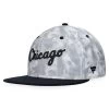 Men's Chicago White Sox Fanatics Branded Black/White Smoke Dye Fitted Hat