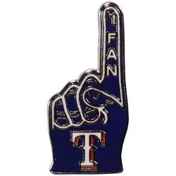 WinCraft Texas Rangers #1 Fan Team Pin