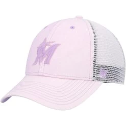 Women's Miami Marlins '47 Purple Haze MVP Trucker Snapback Hat