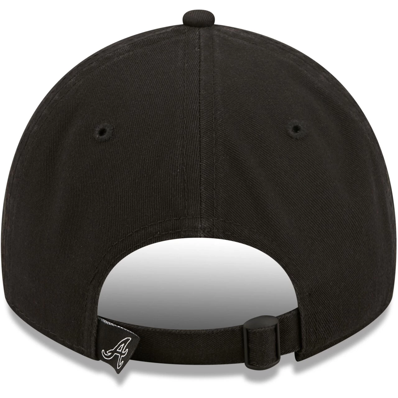Women's Atlanta Braves New Era Black On Black Core Classic II 9TWENTY Adjustable Hat - Image 4