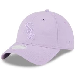 Women's Chicago White Sox New Era Lavender Tropic Core Classic 9TWENTY Adjustable Hat