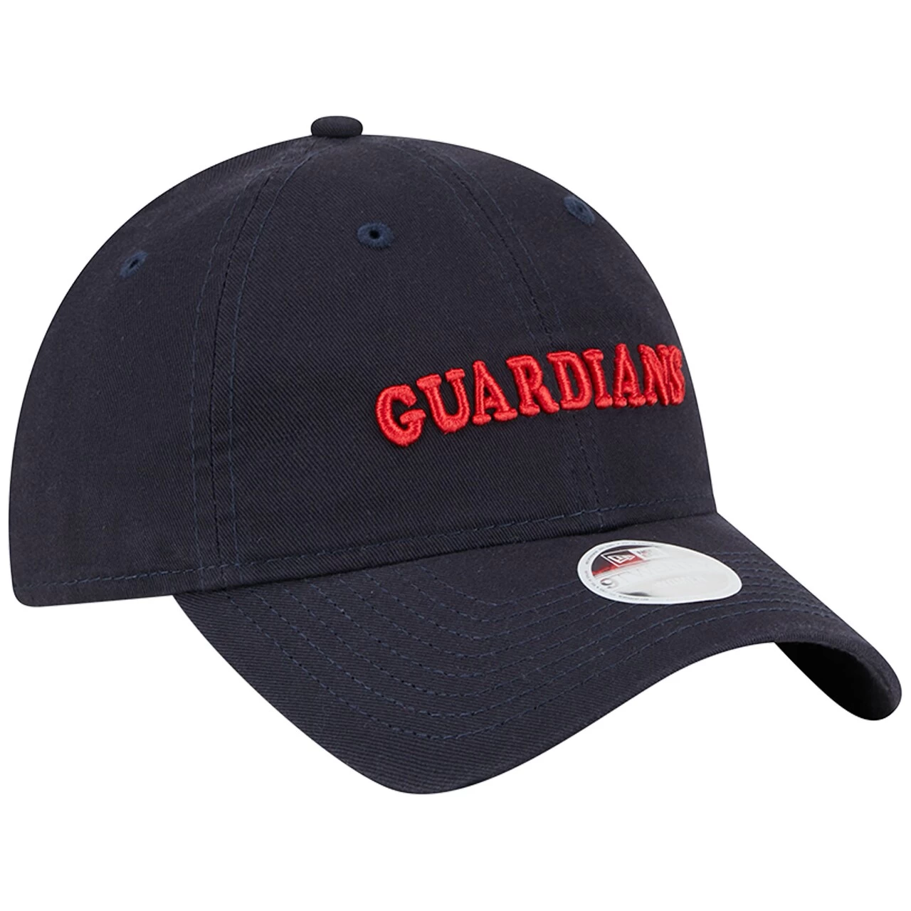 Women's Cleveland Guardians New Era Navy Shoutout 9TWENTY Adjustable Hat - Image 3