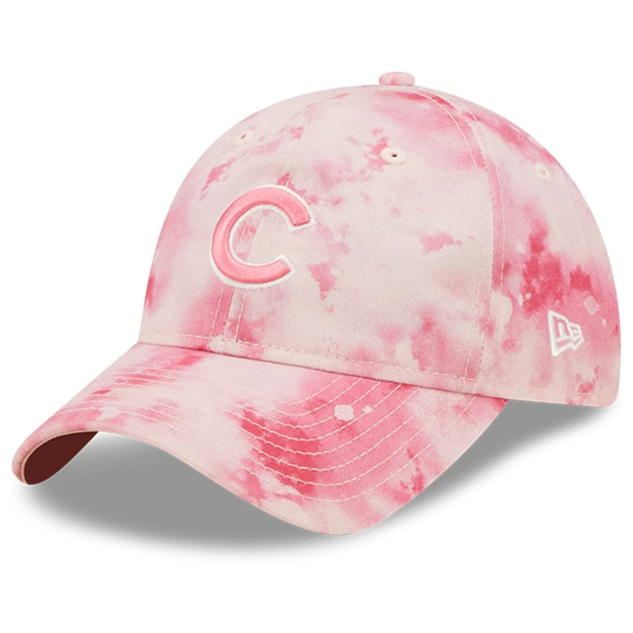 Women's Chicago Cubs New Era Pink 2022 Mother's Day 9TWENTY Adjustable Hat