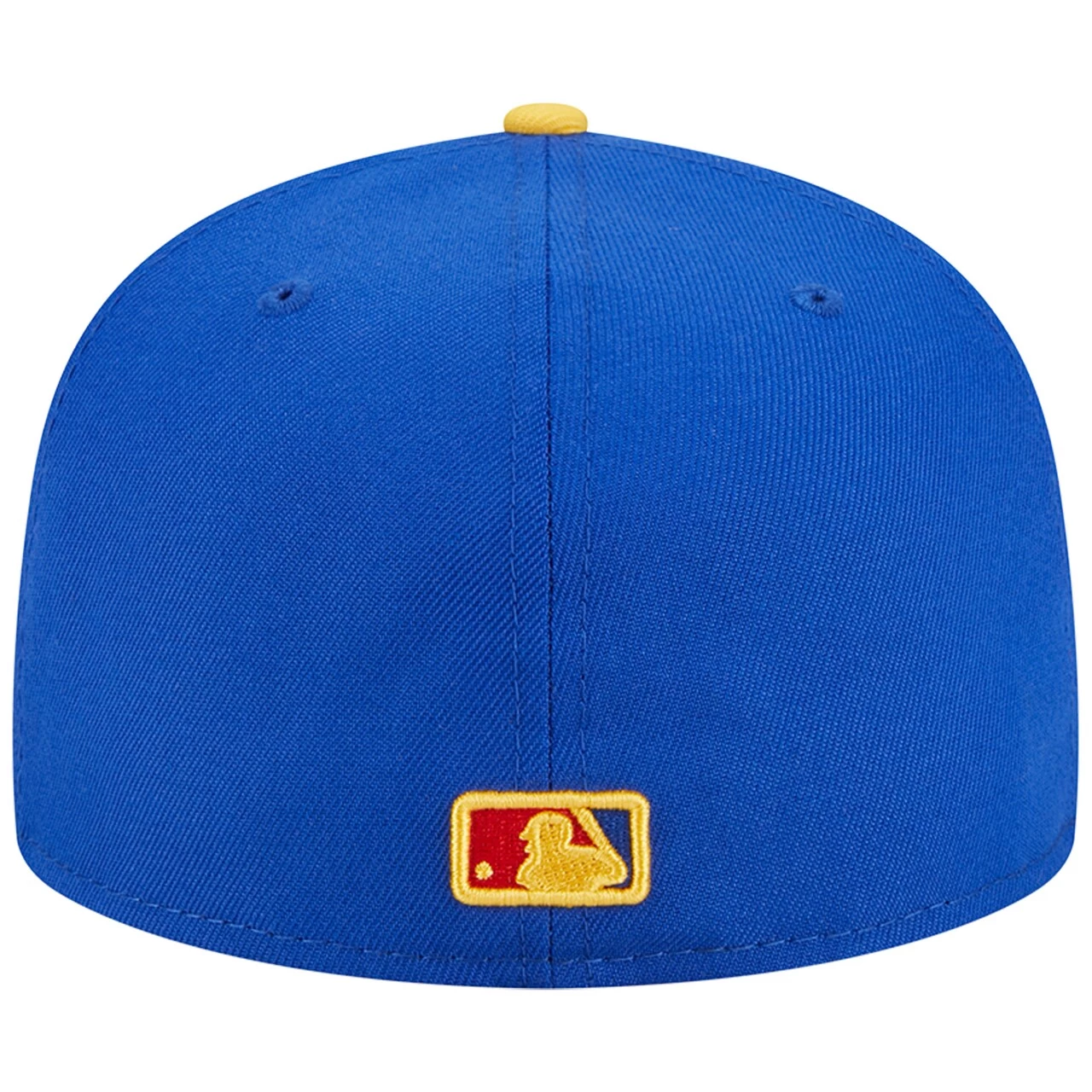 Men's Atlanta Braves New Era Royal/Yellow Empire 59FIFTY Fitted Hat - Image 4