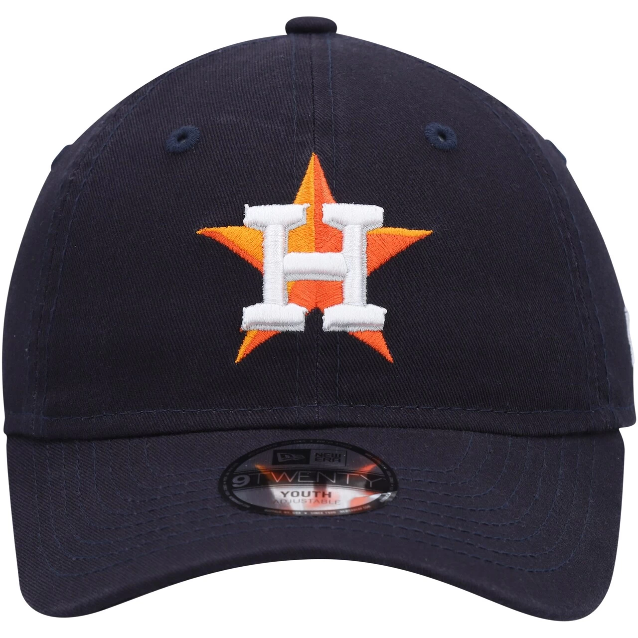 Youth Houston Astros New Era Navy Core Classic 9TWENTY Adjustable Hat - Image 2