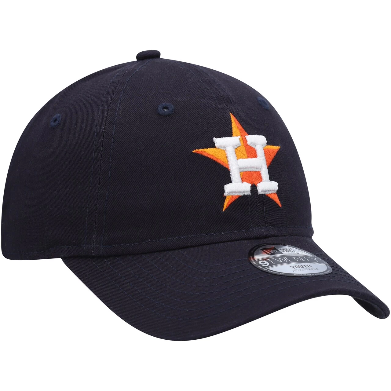 Youth Houston Astros New Era Navy Core Classic 9TWENTY Adjustable Hat - Image 3
