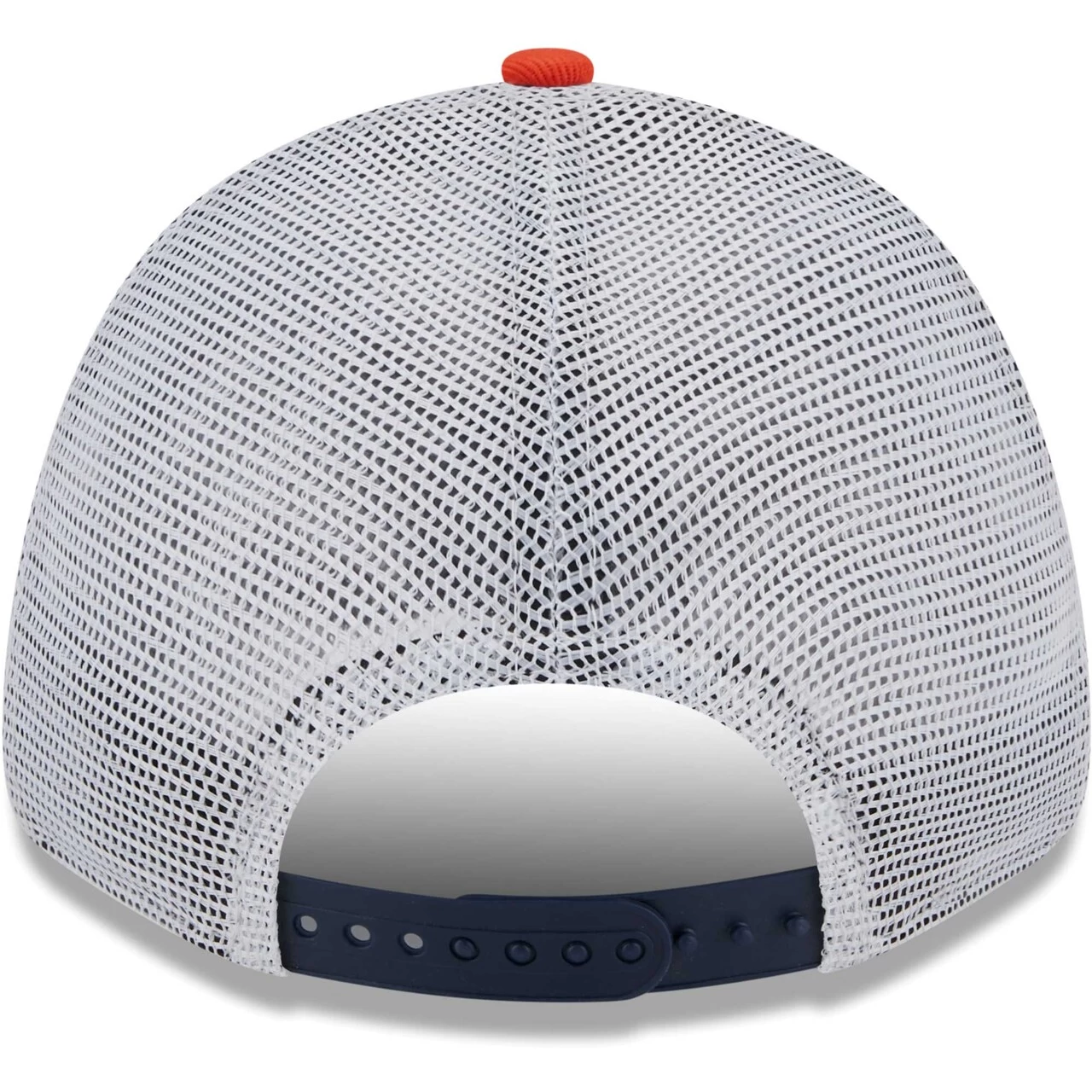 Youth Houston Astros New Era Navy Patch Trucker 9FORTY Snapback Hat - Image 4