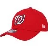 Youth Washington Nationals New Era Red Core Classic 9TWENTY Adjustable Hat