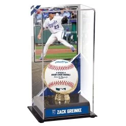 Kansas City Royals Zack Greinke Fanatics Authentic Gold Glove Display Case With Image
